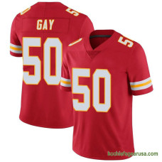 Youth Kansas City Chiefs Willie Gay Red Game Team Color Vapor Untouchable Kcc216 Jersey C3231